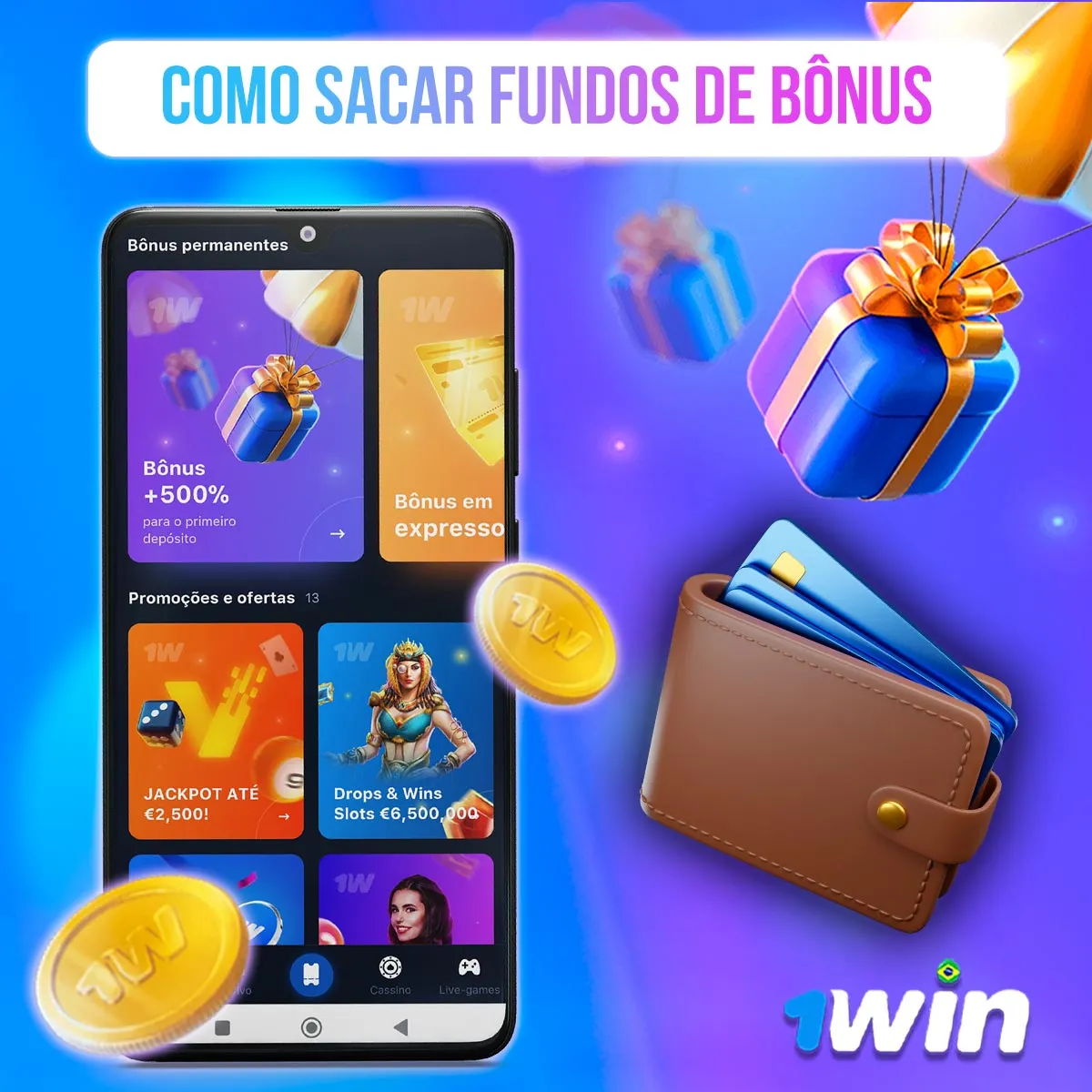 Composição de interface móvel e etapas de uma operação de caixa